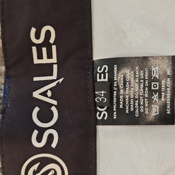 Scales Tropical Slam Marine Men's 34 Golf Quick Dry Shorts NEW - Picture 4 of 5